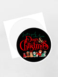 Just A Girl Who Loves Dogs & Christmas Sticker