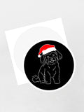 Maltese Terrier Christmas Edition Sticker
