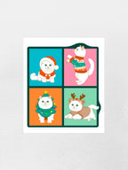 Purrmas Sticker