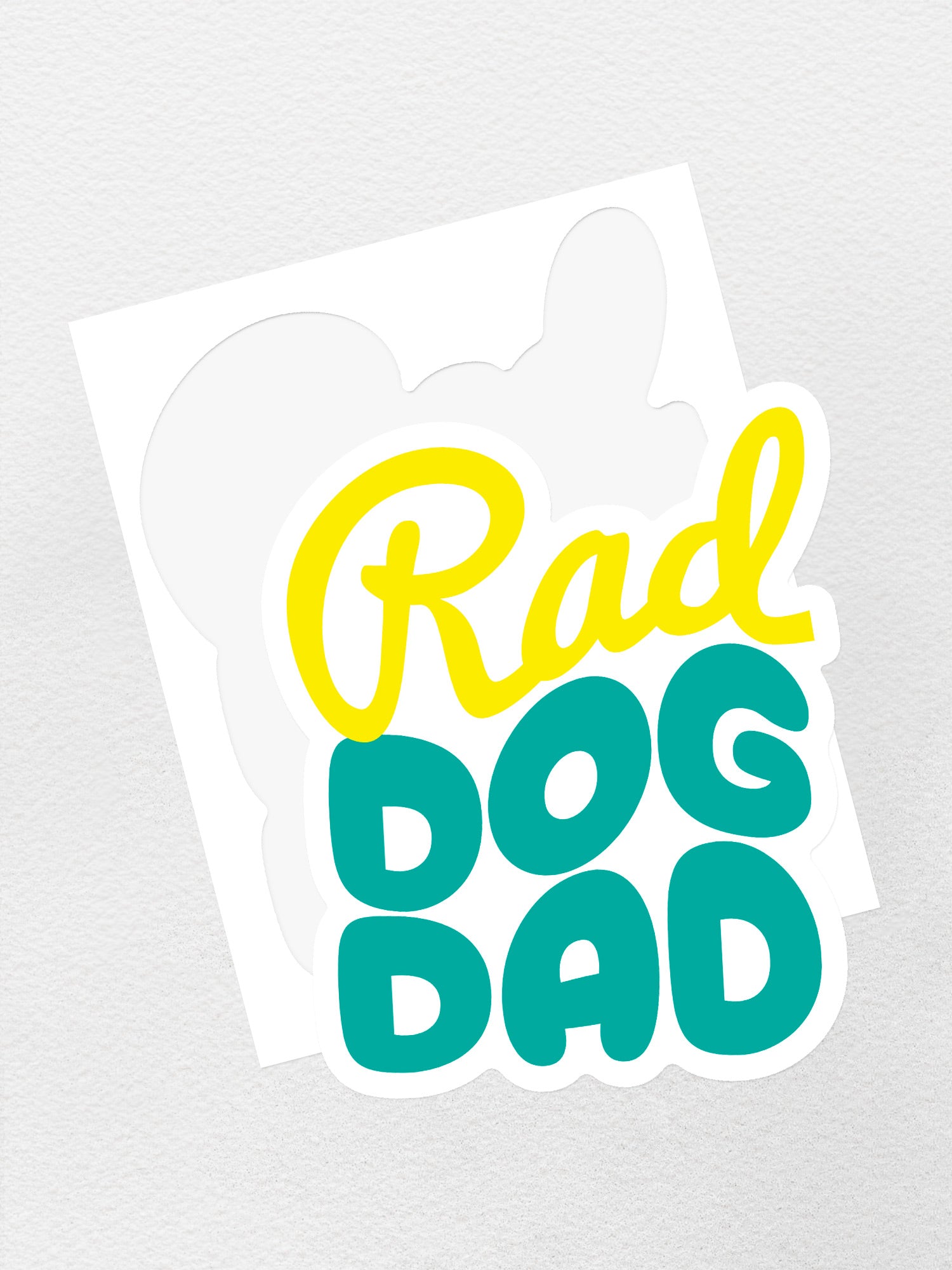 Rad Dog Dad Sticker