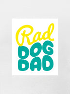 Rad Dog Dad Sticker