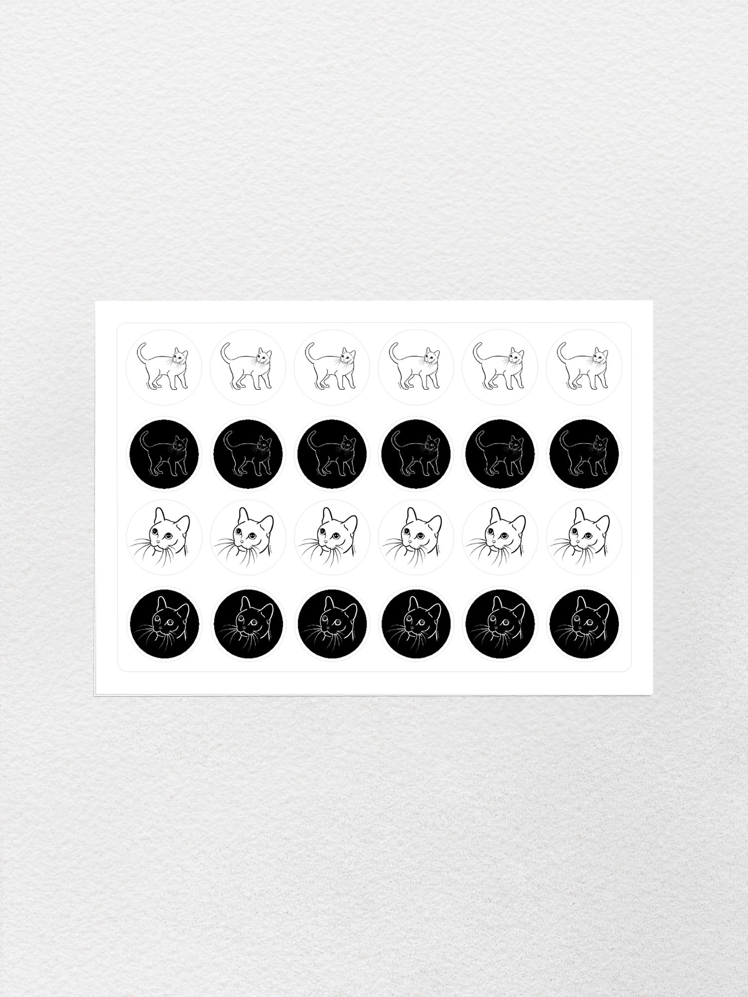 Burmese Sticker Sheet
