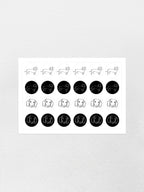 Dachshund Sticker Sheet