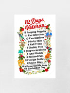 12 Days Of Vetmas Sticker