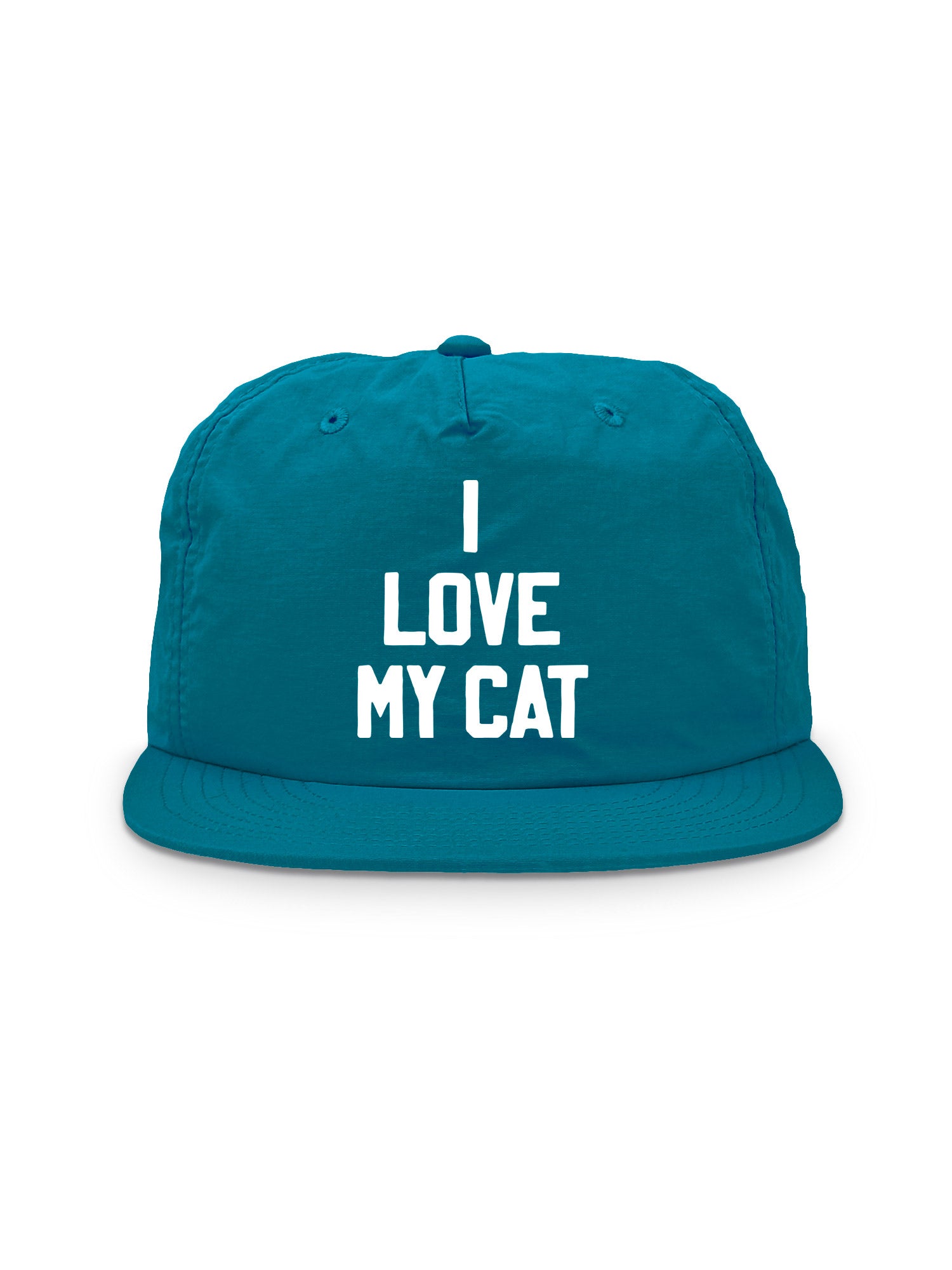 I Love My Cat Quick-Dry Cap