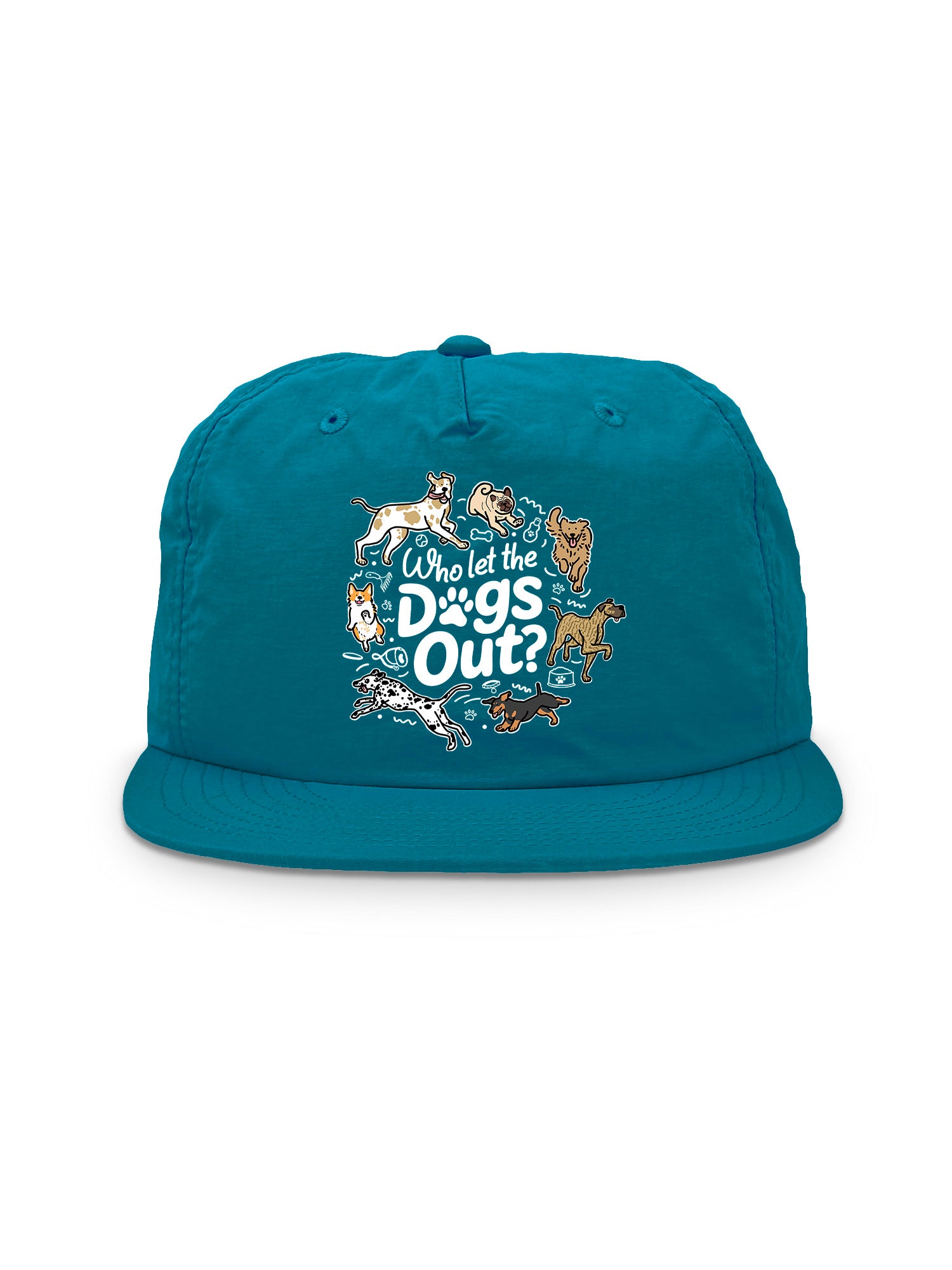 Who Let The Dogs Out? Quick-Dry Cap