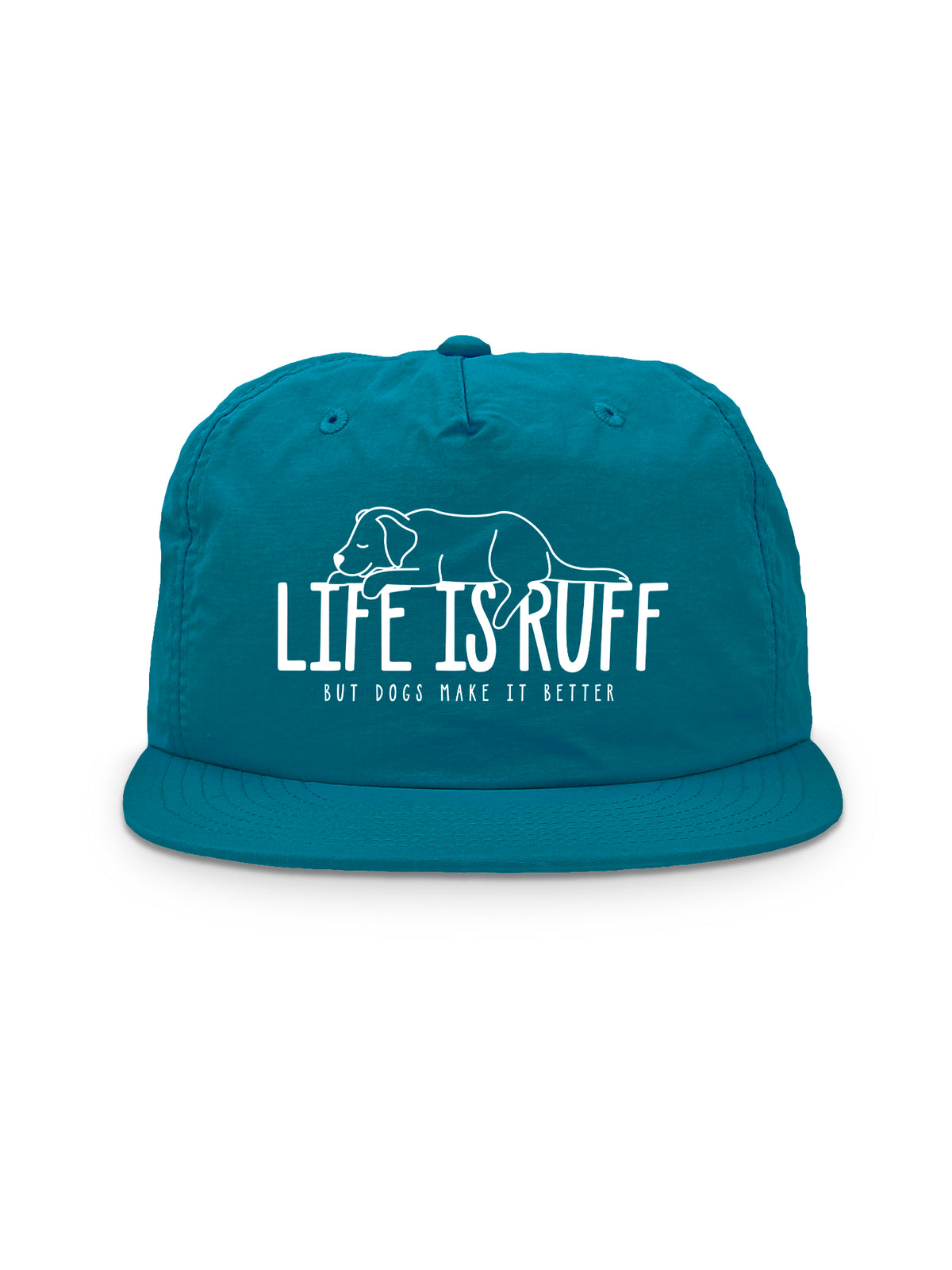 Life Is Ruff Quick-Dry Cap