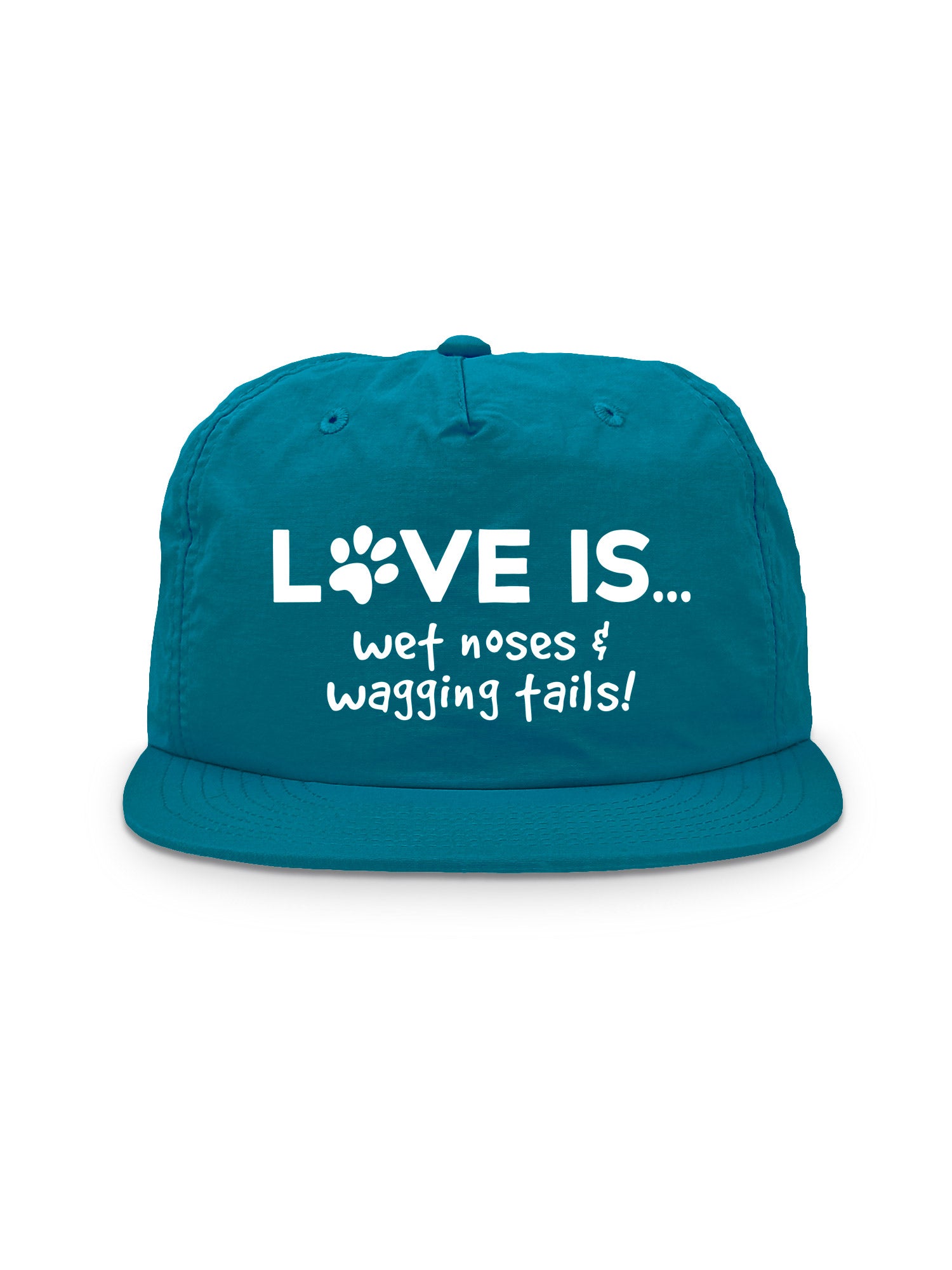 Love Is... Wet Noses & Wagging Tails! Quick-Dry Cap