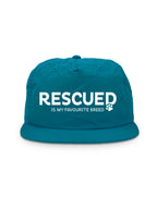 Rescued Is My Favourite Breed Quick-Dry Cap