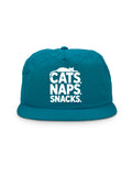 Cats. Naps. Snacks. Quick-Dry Cap
