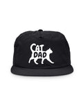 Cat Dad Silhouette Quick-Dry Cap