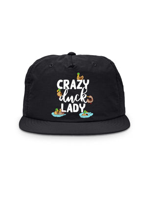 Crazy Duck Lady Quick-Dry Cap