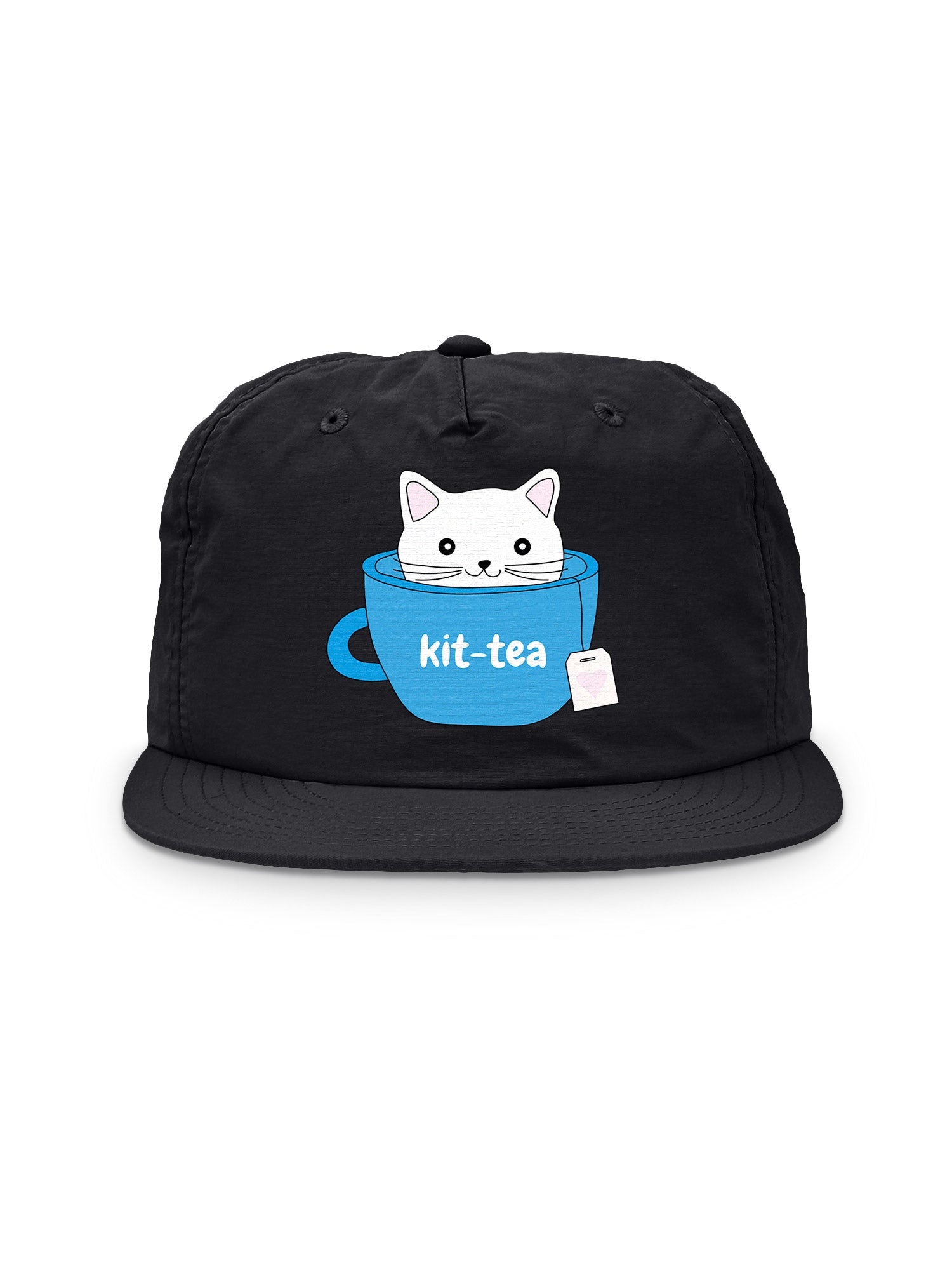 Kit-Tea Cat Quick-Dry Cap