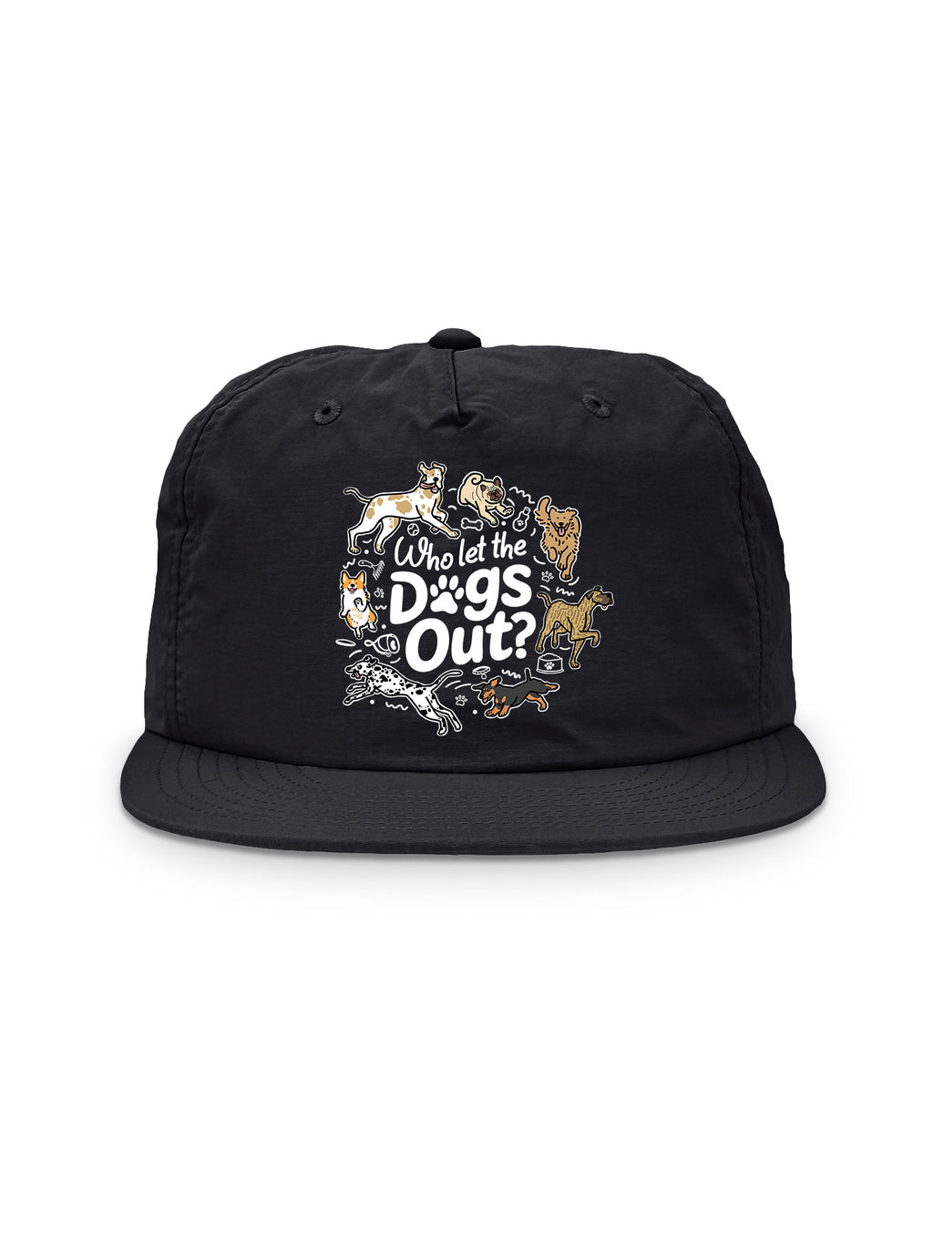 Who Let The Dogs Out? Quick-Dry Cap