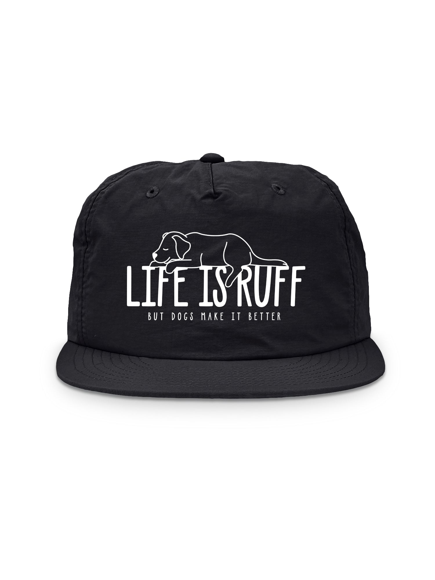 Life Is Ruff Quick-Dry Cap