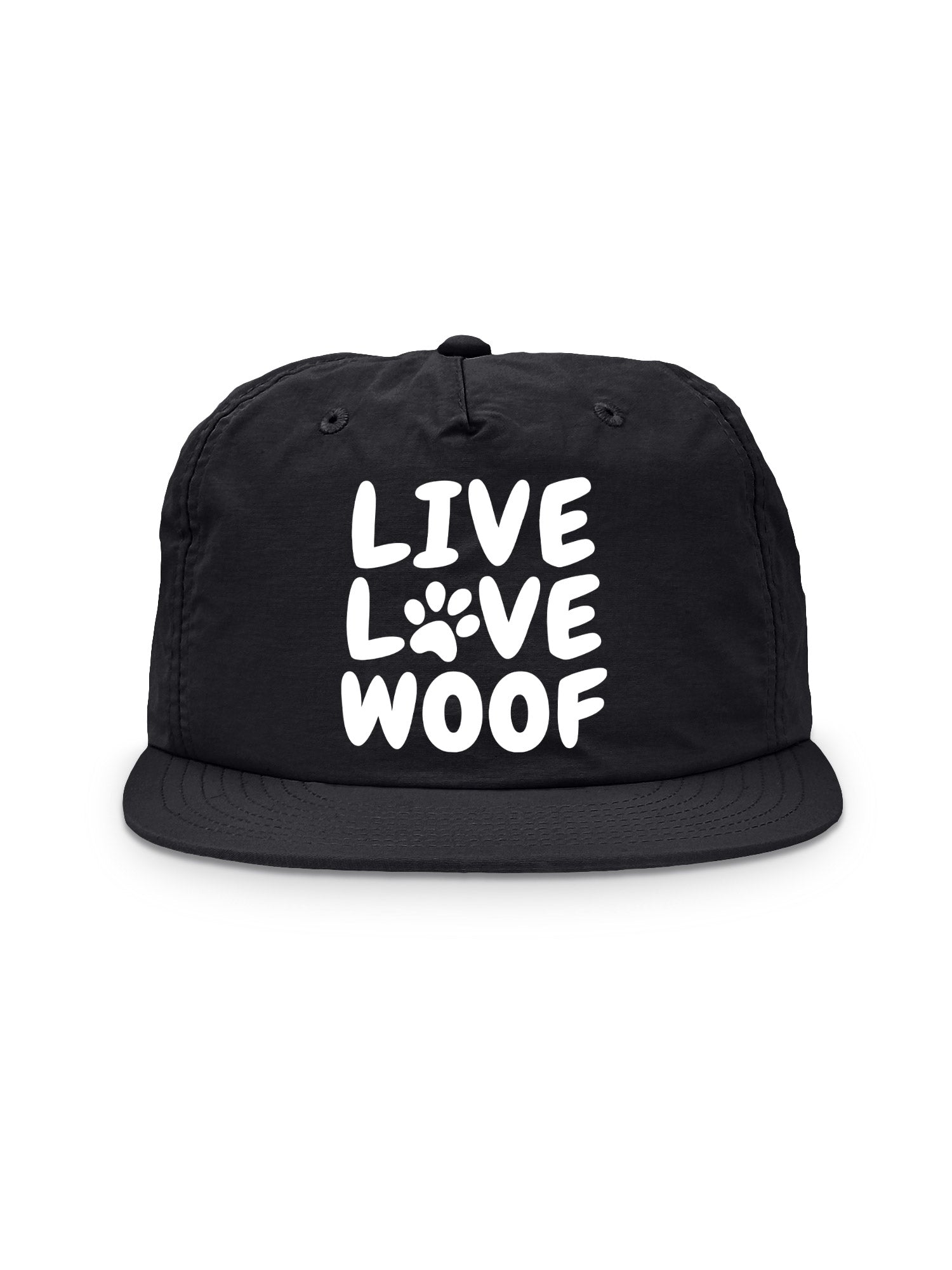 Live Love Woof Quick-Dry Cap