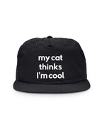 My Cat Thinks I'm Cool Quick-Dry Cap
