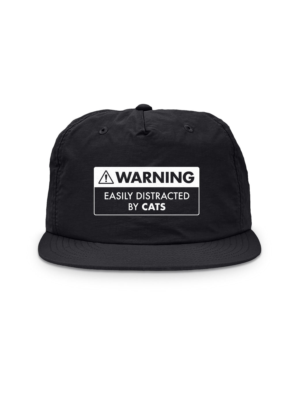 Warning Sign! Easily Distracted By... Customisable Quick-Dry Cap