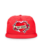 Cat Mum Heart Tattoo Quick-Dry Cap