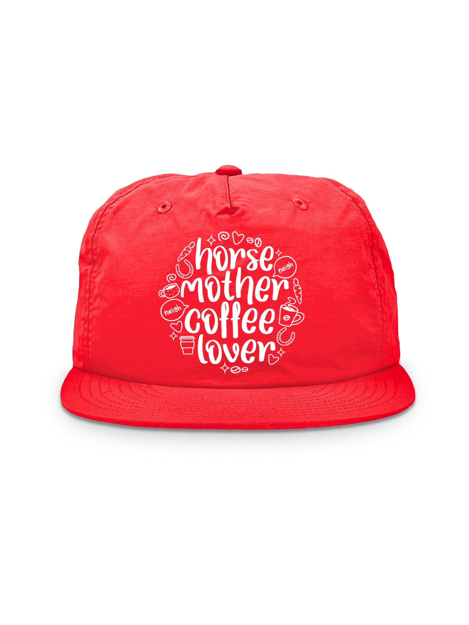 Horse Mother Coffee Lover Quick-Dry Cap