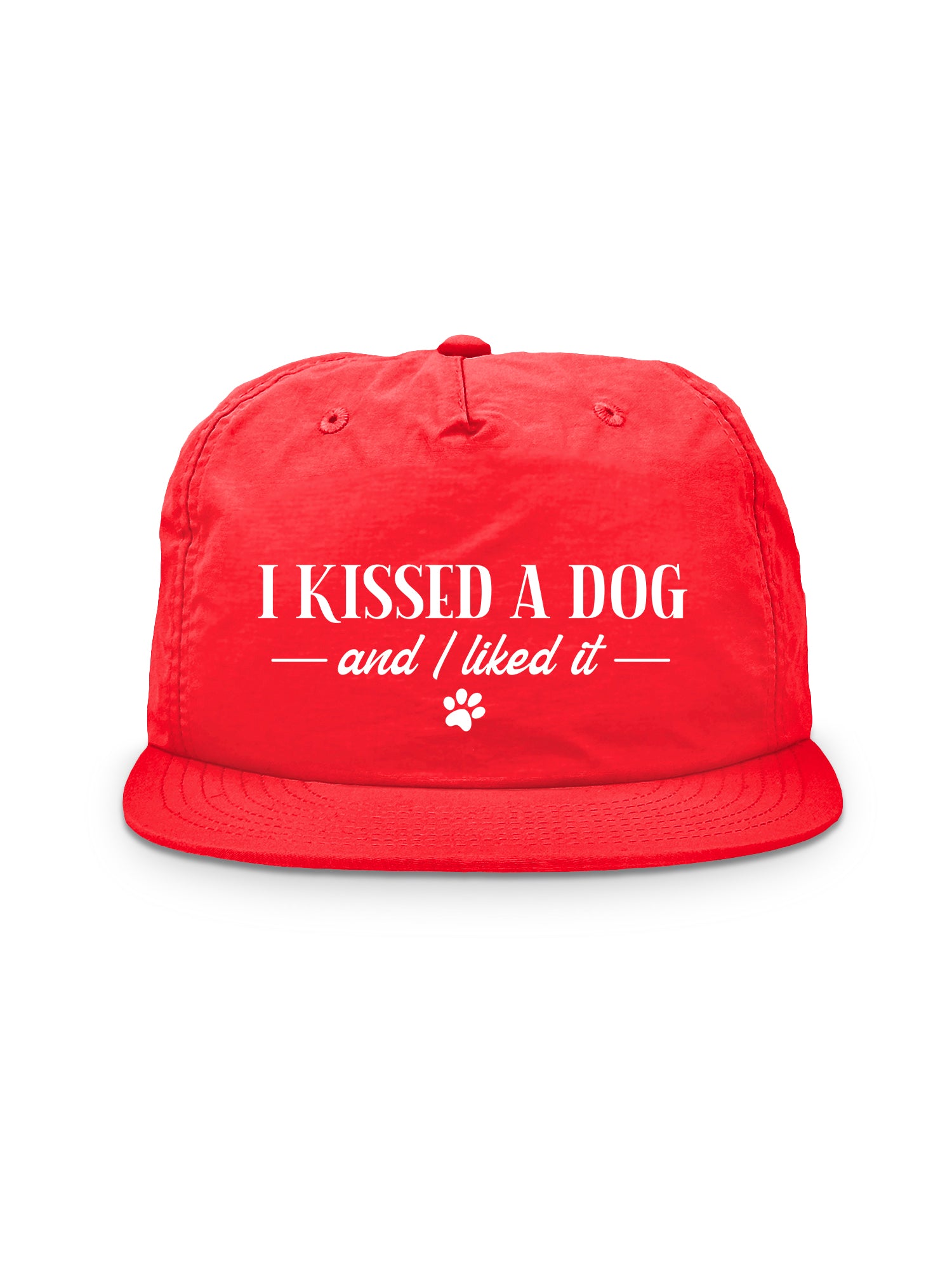 I Kissed A Dog And I Liked It Quick-Dry Cap