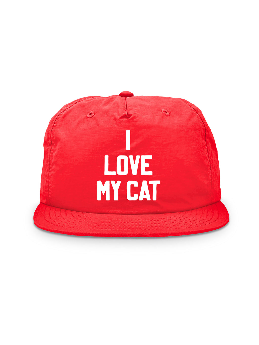 I Love My Cat Quick-Dry Cap