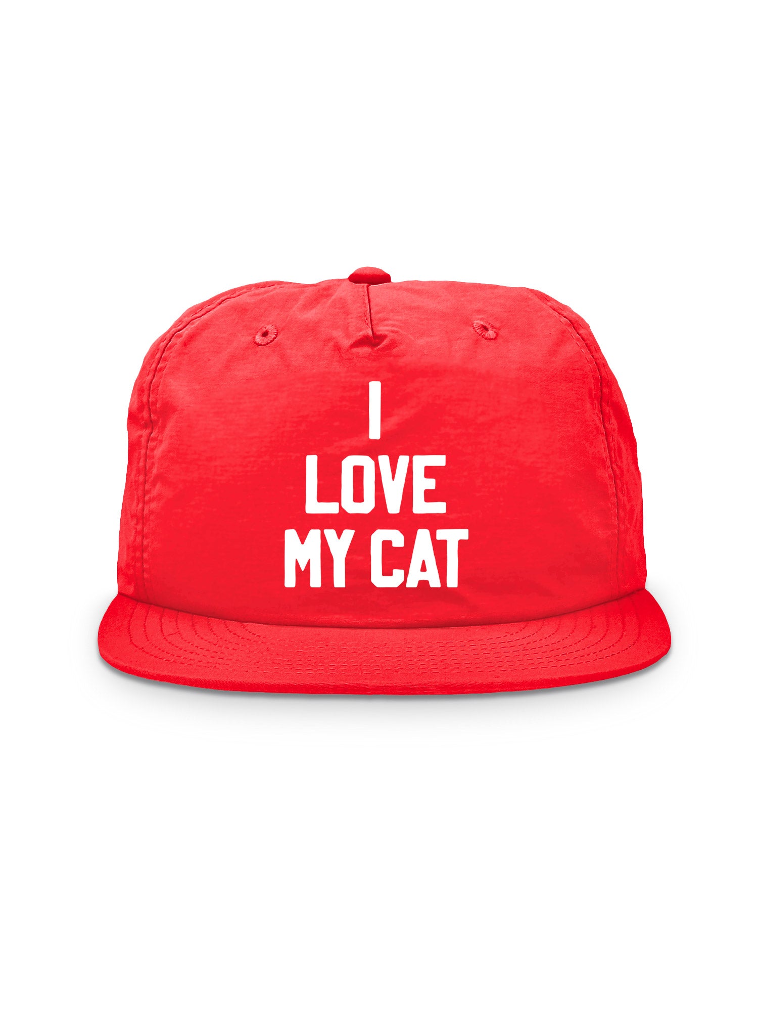 I Love My Cat Quick-Dry Cap