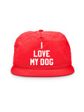 I Love My Dog Quick-Dry Cap