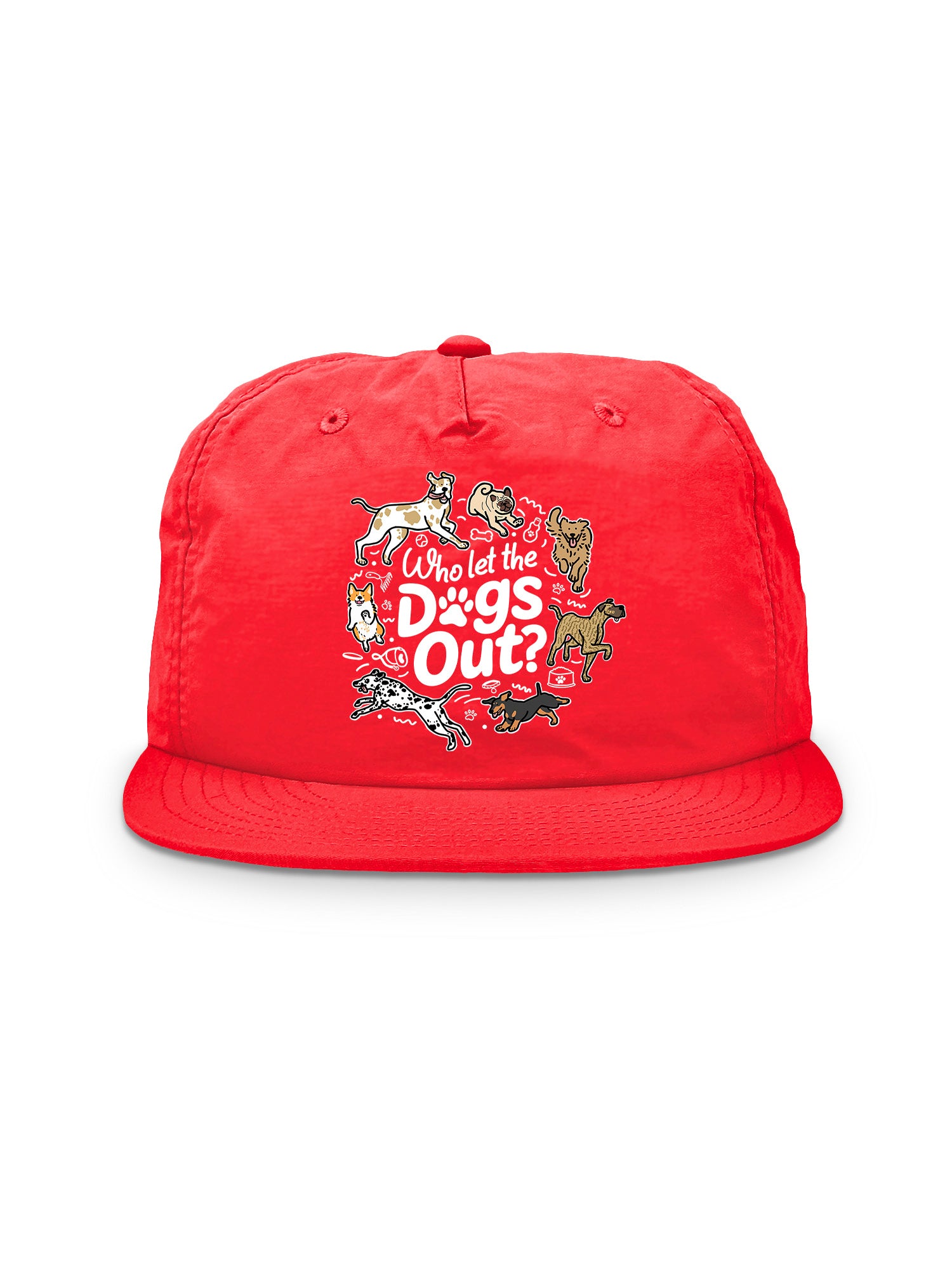 Who Let The Dogs Out? Quick-Dry Cap