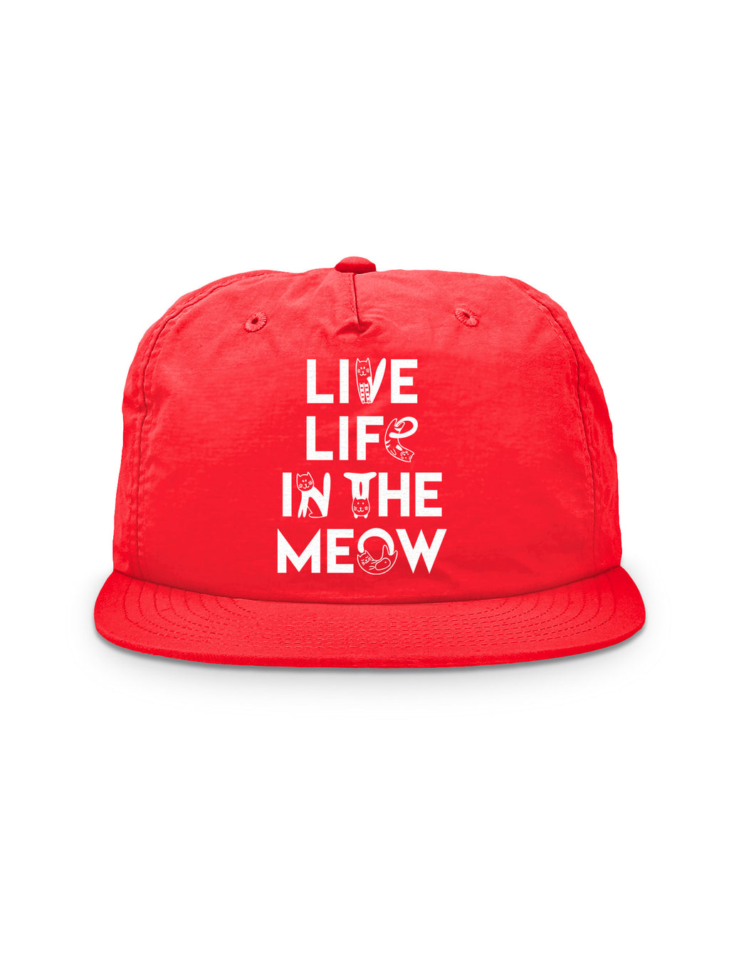 Live Life In The Meow Quick-Dry Cap
