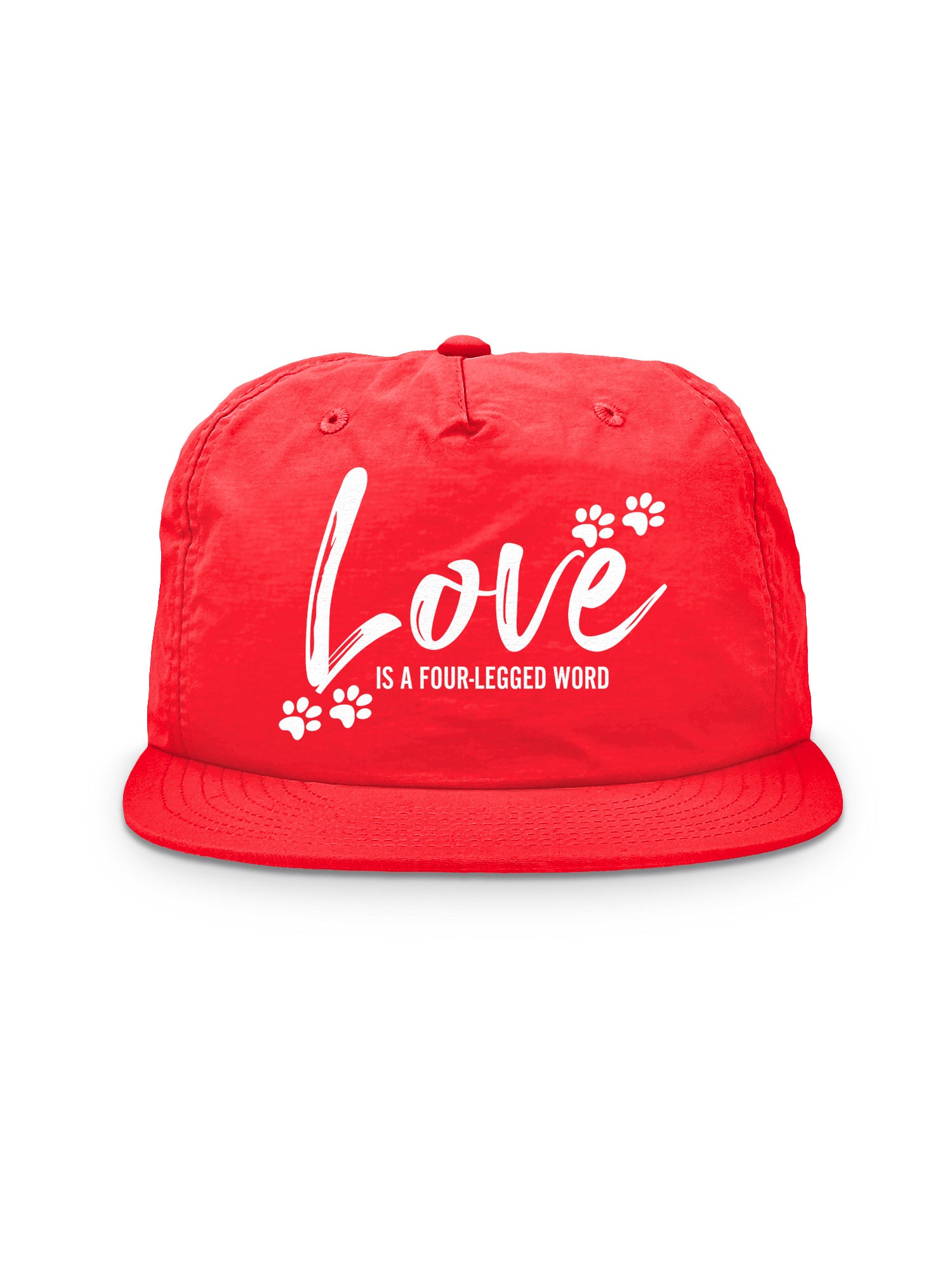 Love Is A Four-Legged Word Quick-Dry Cap