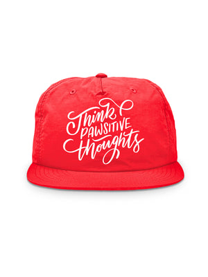 Think Pawsitive Thoughts Quick-Dry Cap