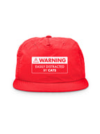 Warning Sign! Easily Distracted By... Customisable Quick-Dry Cap