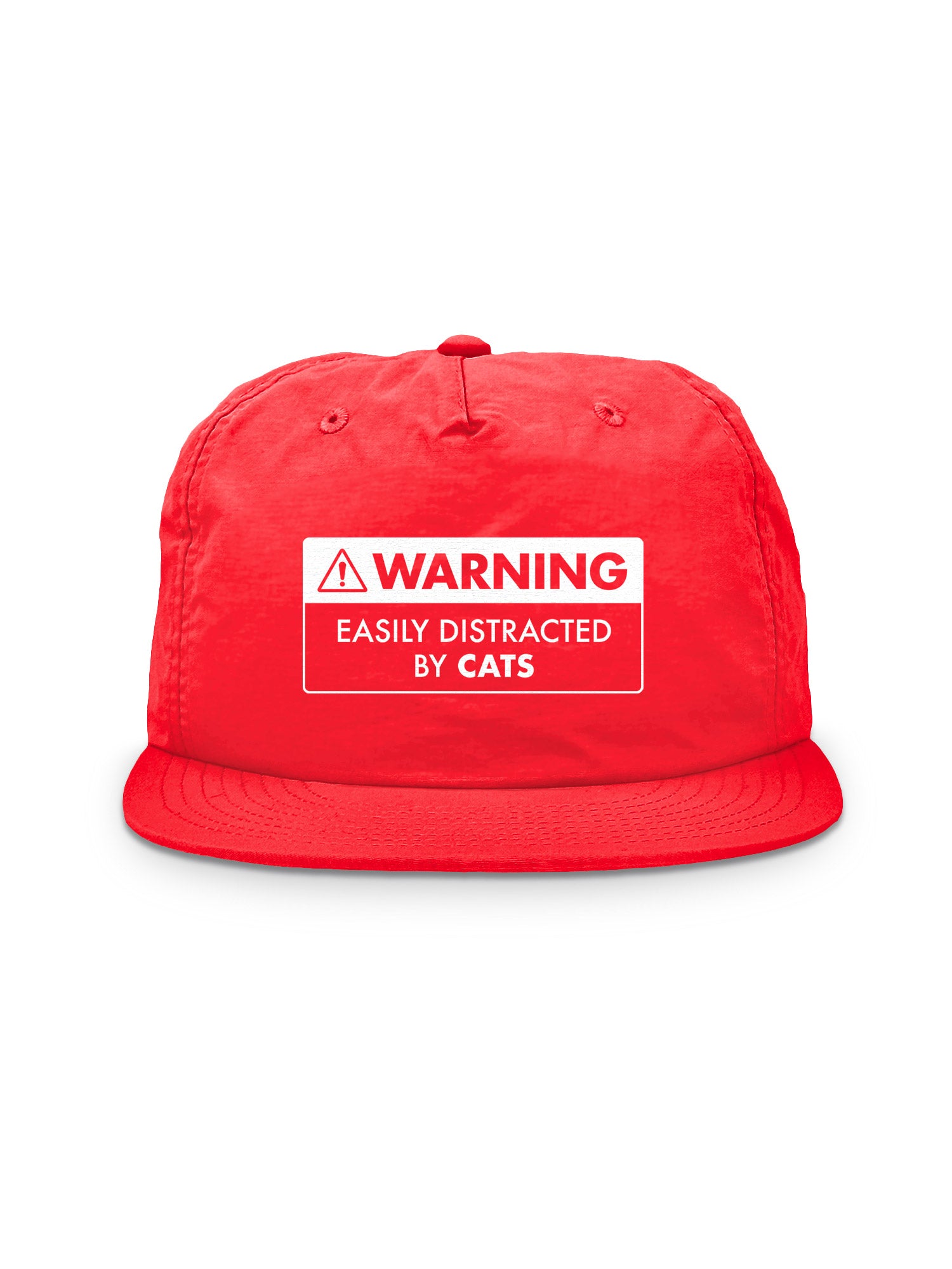 Warning Sign! Easily Distracted By... Customisable Quick-Dry Cap
