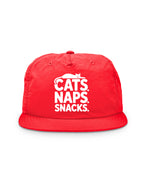 Cats. Naps. Snacks. Quick-Dry Cap