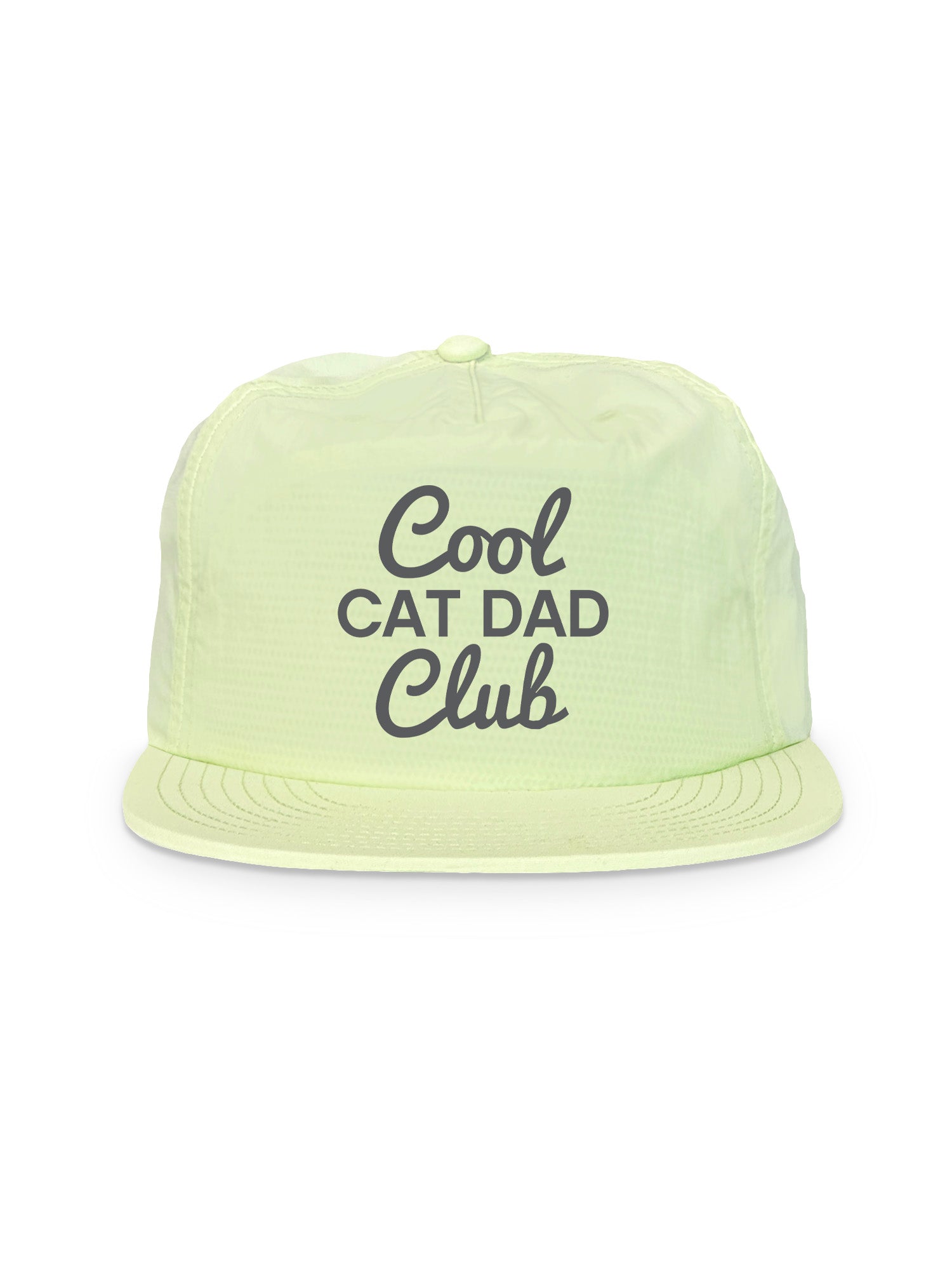 Cool Cat Dad Club Signature Script Quick-Dry Cap