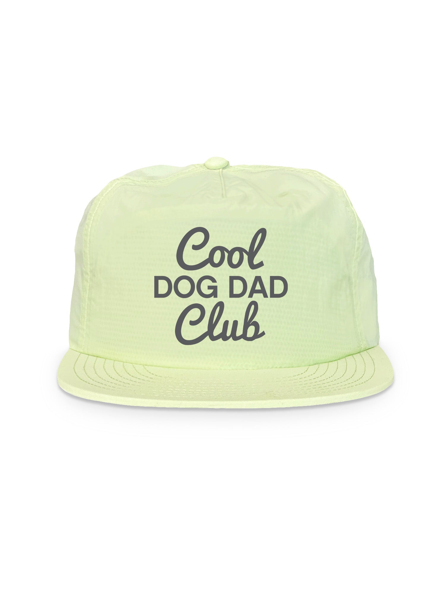 Cool Dog Dad Club Signature Script Quick-Dry Cap