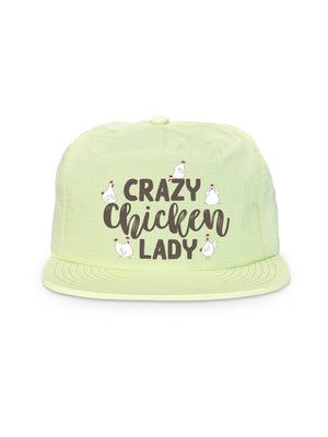 Crazy Chicken Lady Quick-Dry Cap