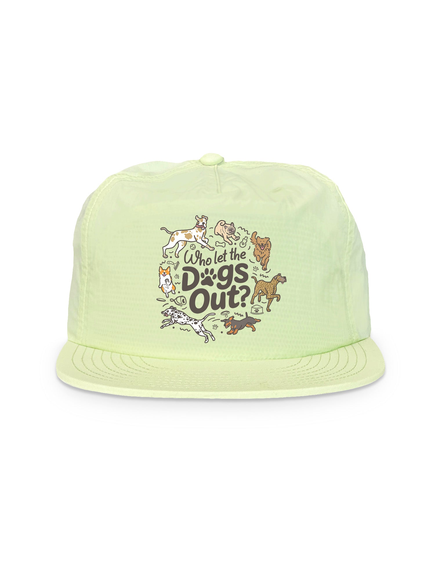 Who Let The Dogs Out? Quick-Dry Cap