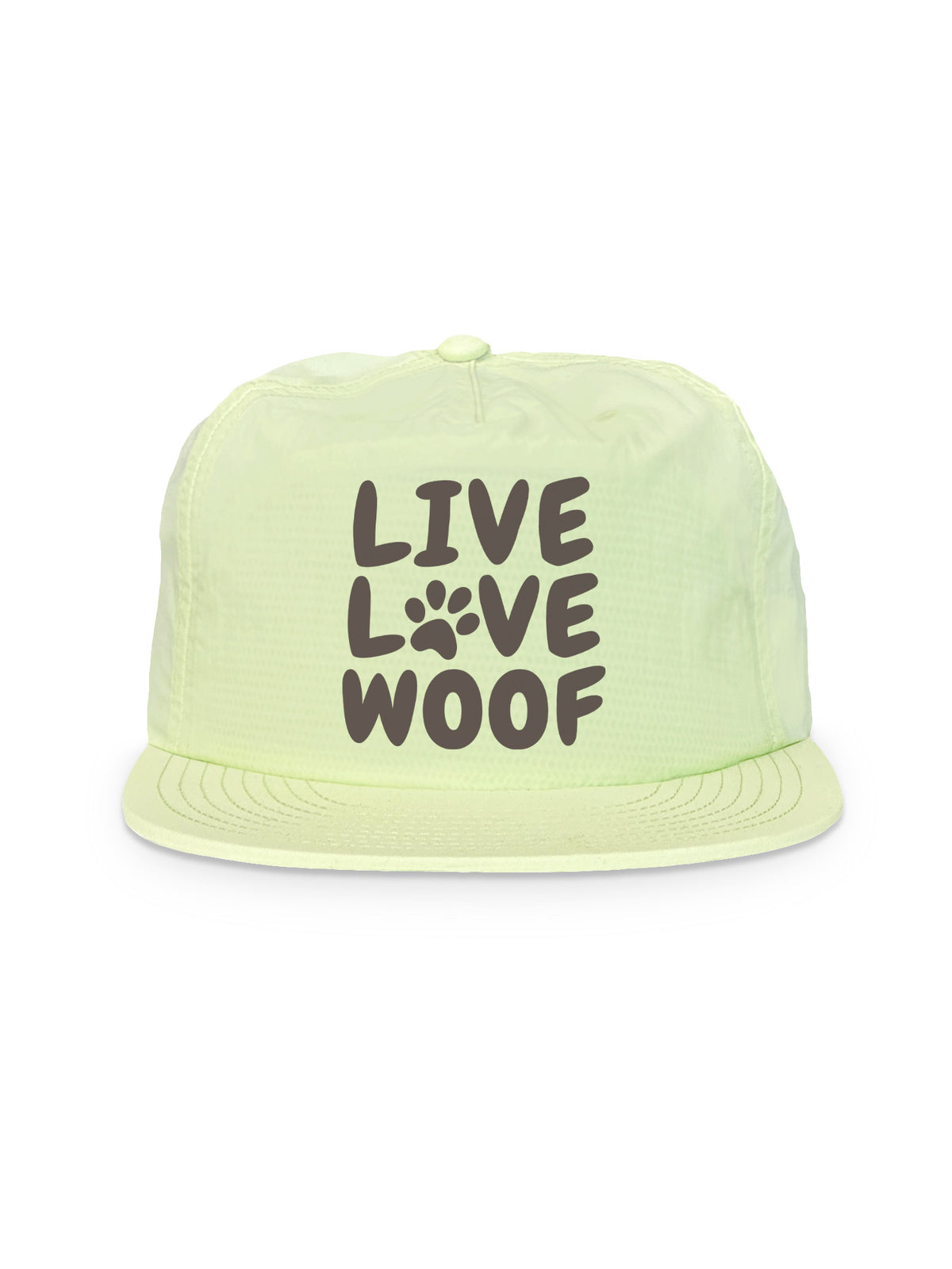 Live Love Woof Quick-Dry Cap