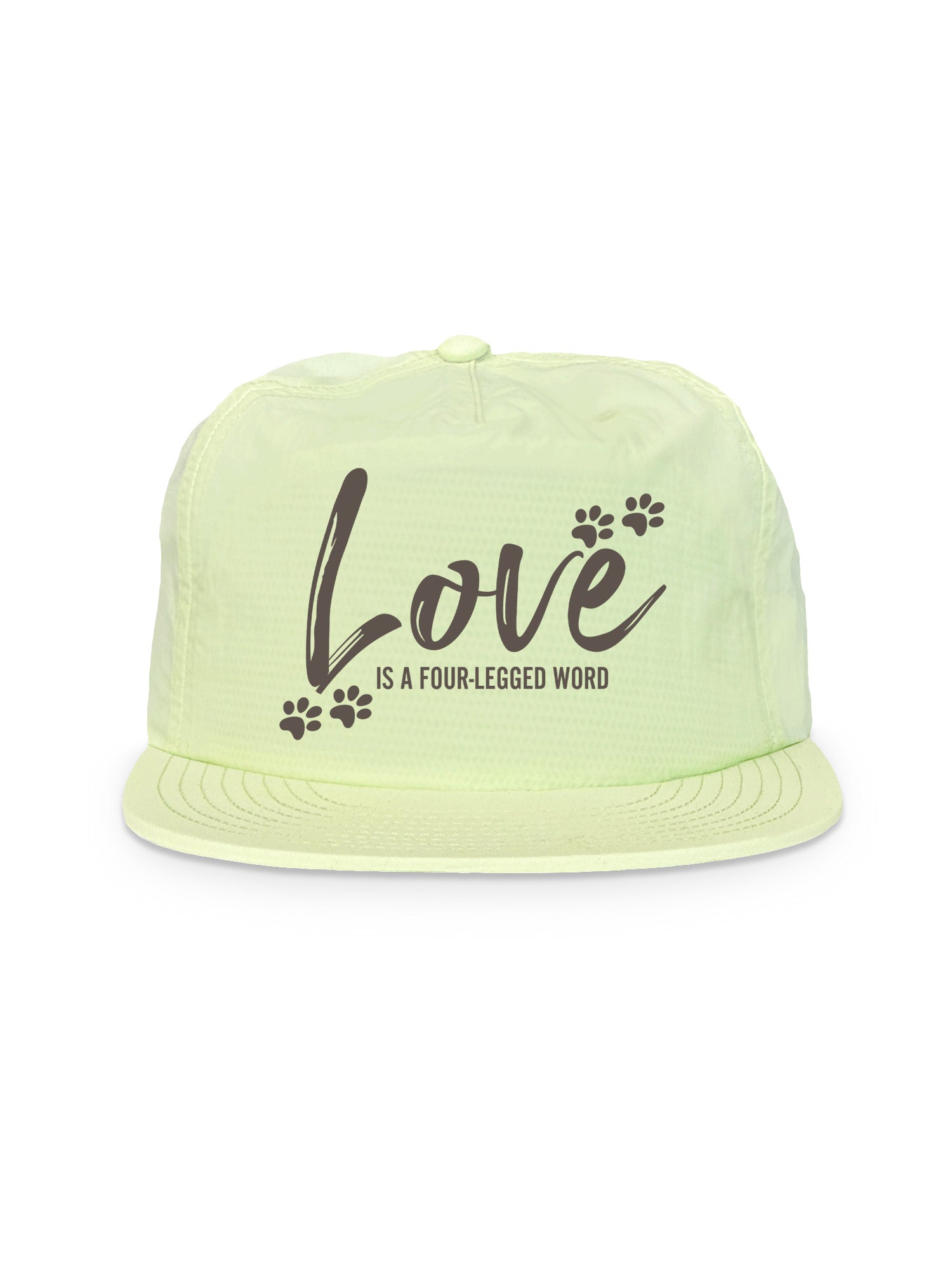 Love Is A Four-Legged Word Quick-Dry Cap