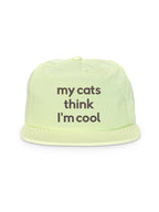 My Cat Thinks I'm Cool Quick-Dry Cap