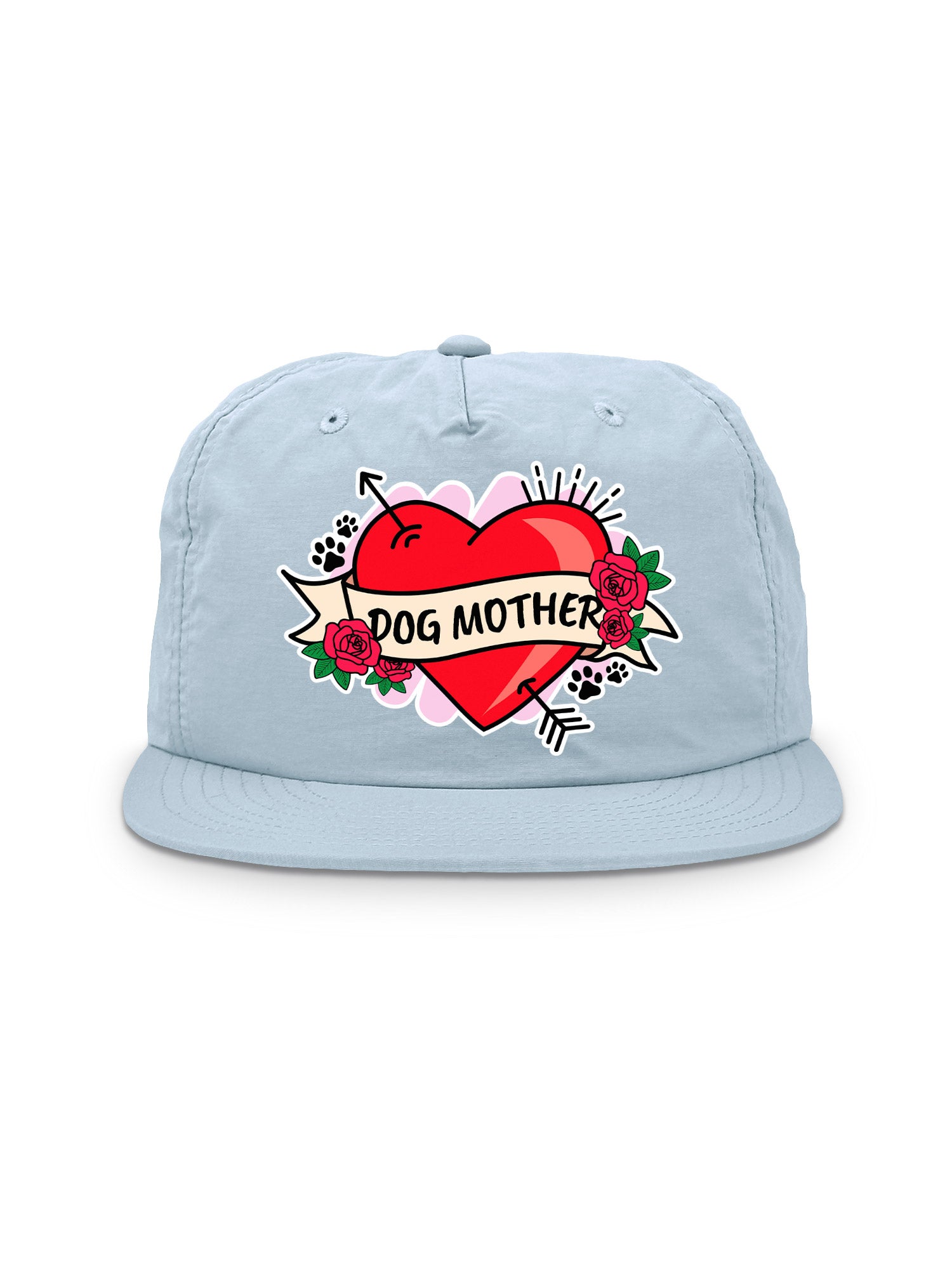 Dog Mother Heart Tattoo Quick-Dry Cap