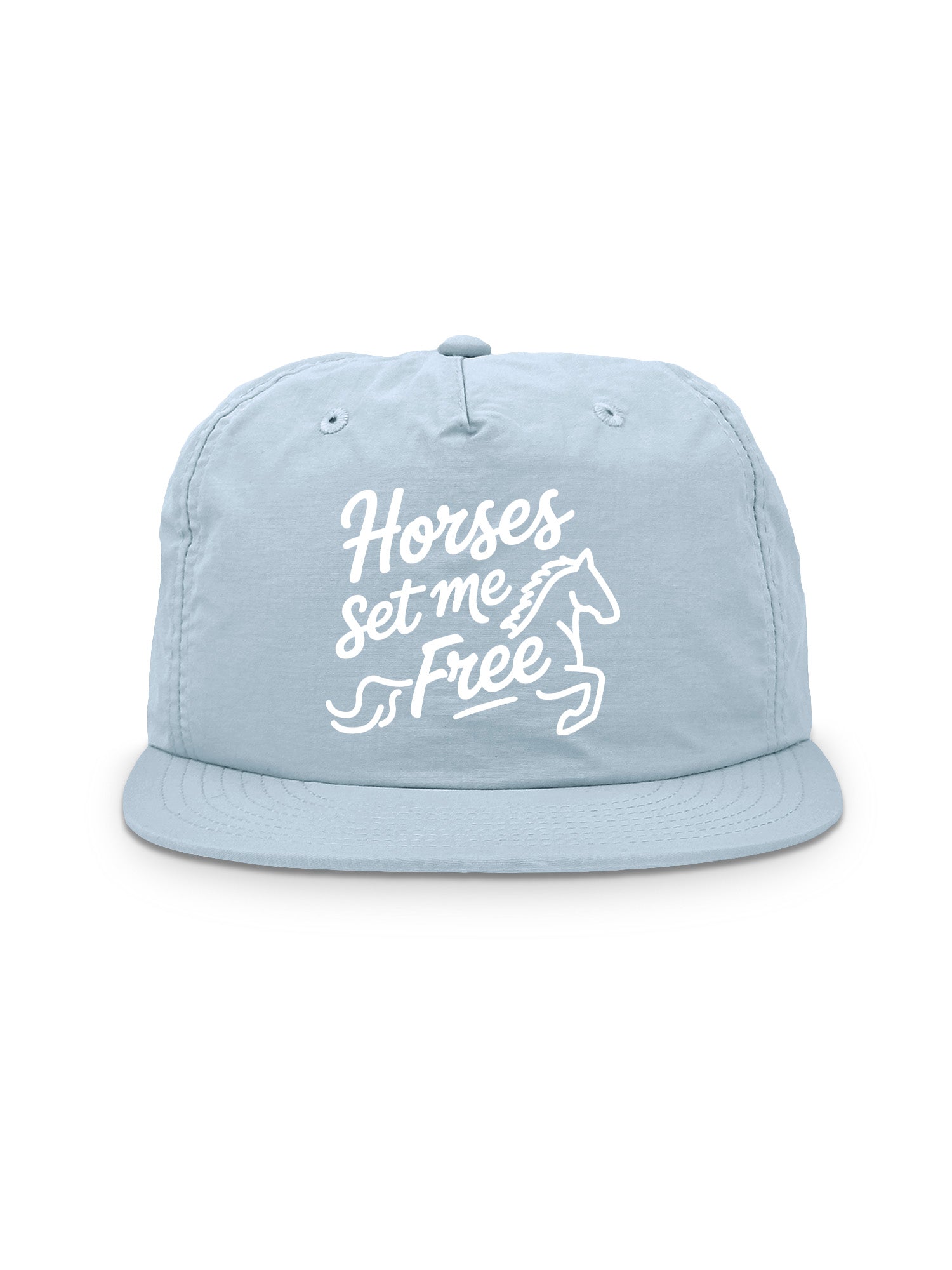 Horses Set Me Free Quick-Dry Cap