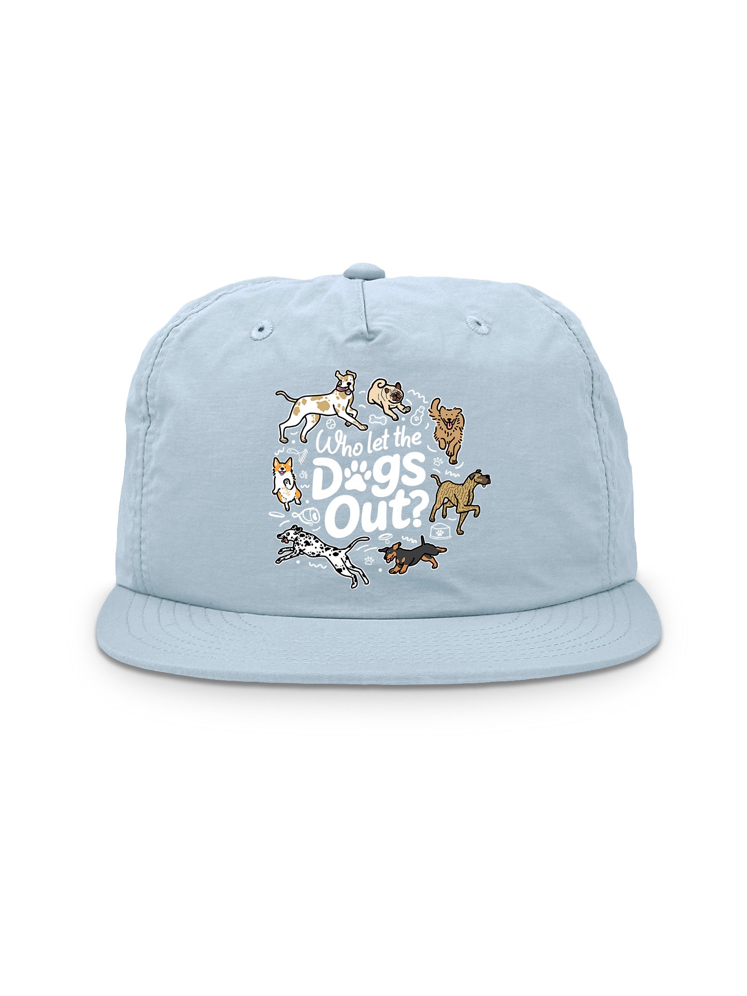 Who Let The Dogs Out? Quick-Dry Cap