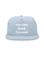 My Cat Thinks I'm Cool Quick-Dry Cap
