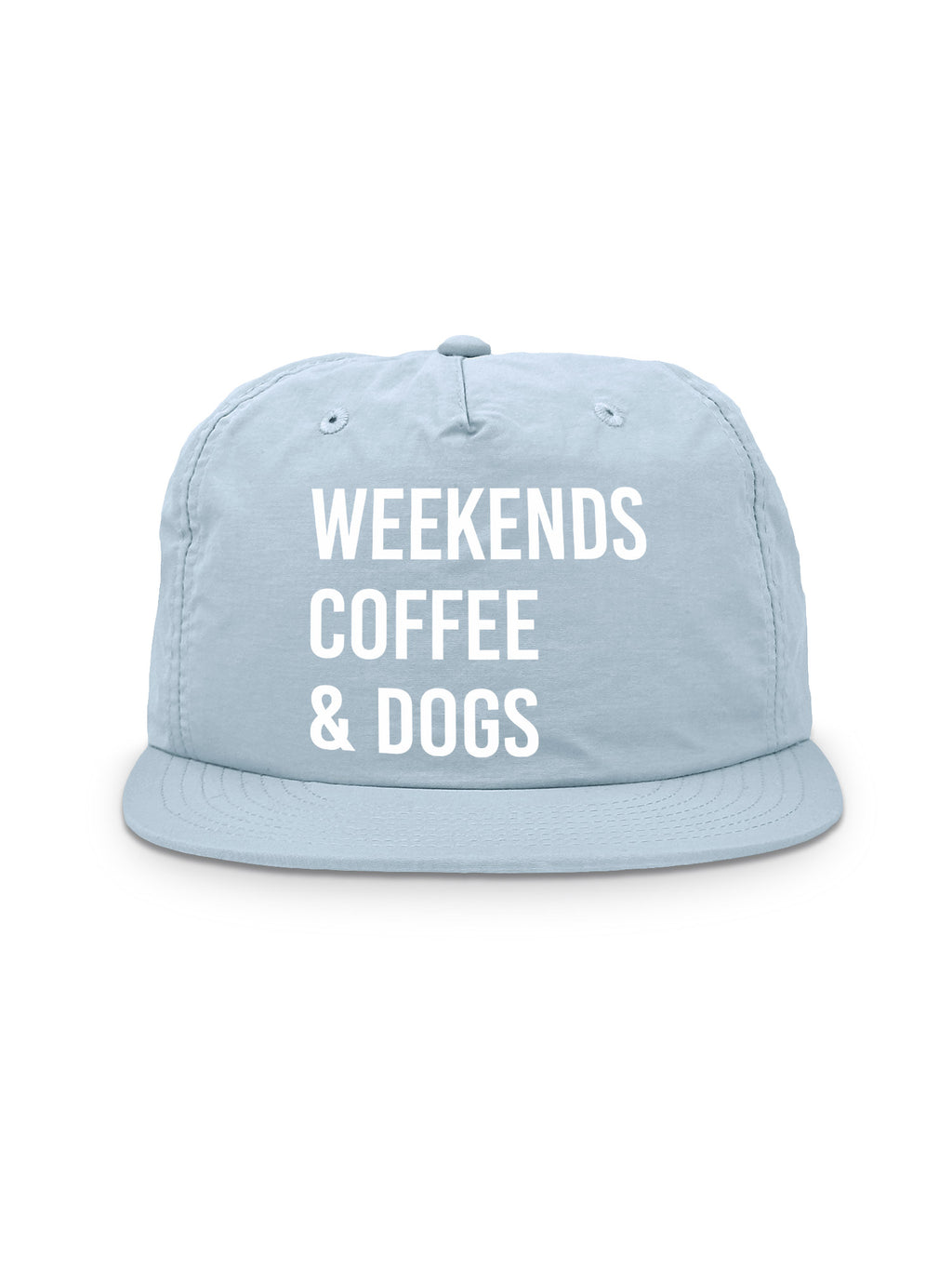 Weekends Coffee & Dogs Quick-Dry Cap