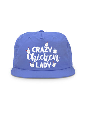 Crazy Chicken Lady Quick-Dry Cap