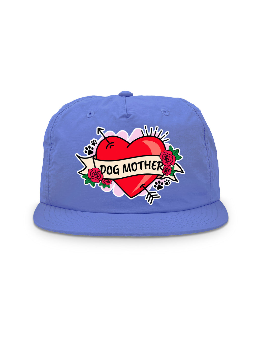 Dog Mother Heart Tattoo Quick-Dry Cap