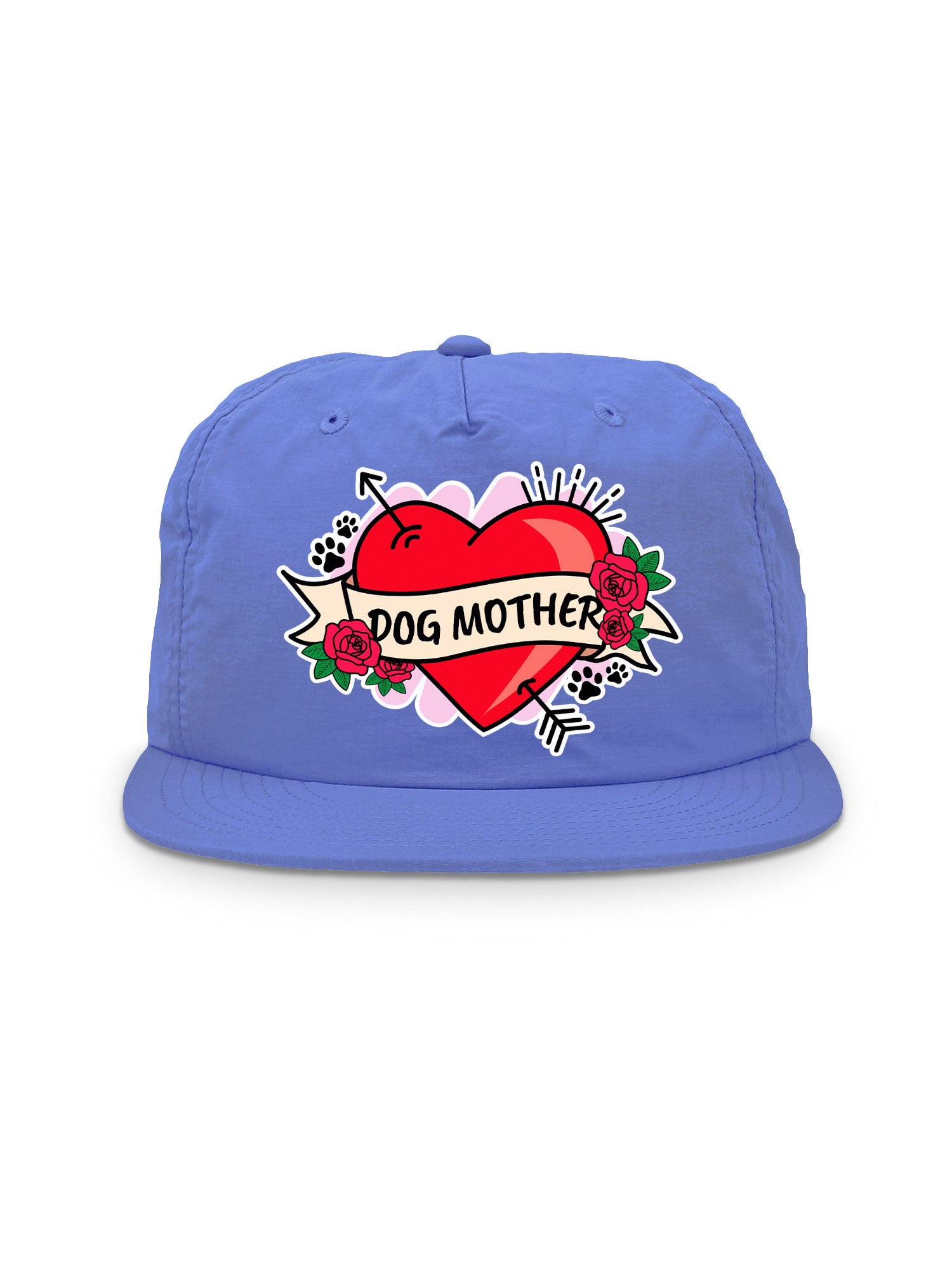 Dog Mother Heart Tattoo Quick-Dry Cap